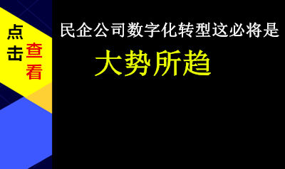 数字化转型提升经营业绩和发展，这确实是大势所趋